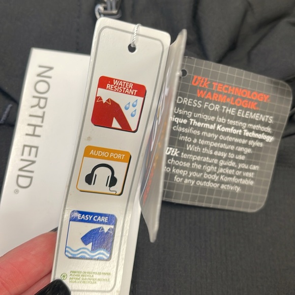 North End 3 Layer Bonded Travel Soft Shell Jacket - Picture 11 of 12